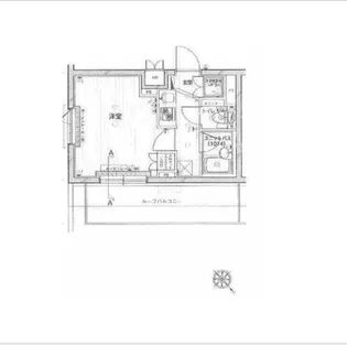 ルーブル桜台【5階】の間取り