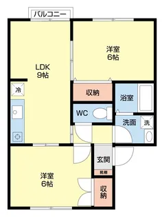 メゾン・ド・ロンタンA【1階】の間取り