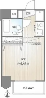 日神パレステージ御徒町【4階】の間取り