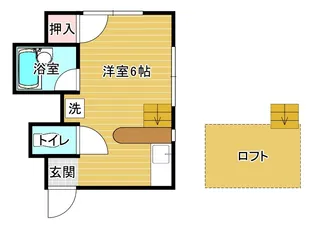 ホワイトヴィラ3号館【2階】の間取り