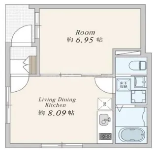 Tテラス【1階】の間取り