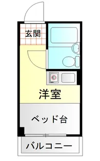 ウエストインパート10(東十条)【2階】の間取り