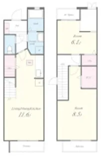 クレール有瀬の間取り