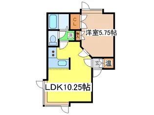 サンエイト【2階】の間取り