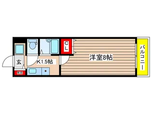 ハイツ原2【5階】の間取り
