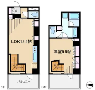 プライムアーバン本駒込の間取り