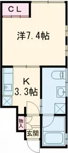 ラニモアナ戸尾【1階】の間取り