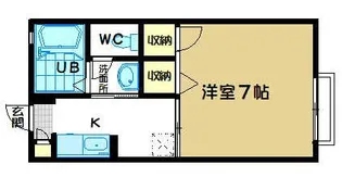 シャイデック【1階】の間取り