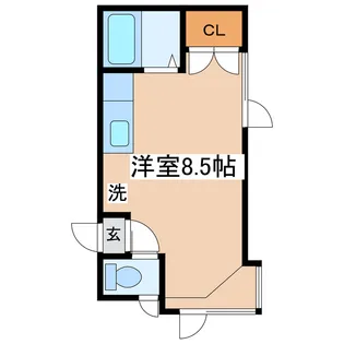 ハイツTOMATO【2階】の間取り