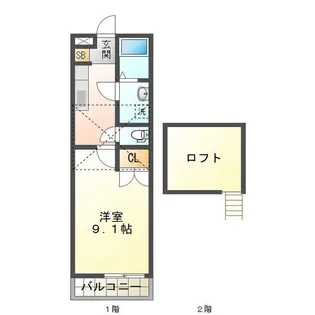 トップハウス垂水 II棟【2階】の間取り