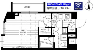 ステージグランデ新中野アジールコート【3階】の間取り