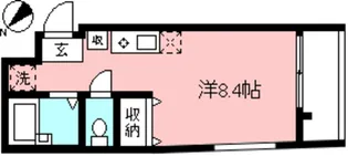 ジェミニ桜【2階】の間取り