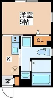 グランアークス高島平【1階】の間取り