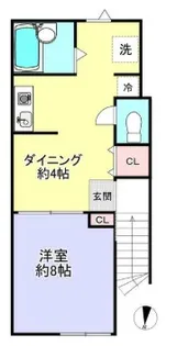 メゾンサイトウ8【2階】の間取り