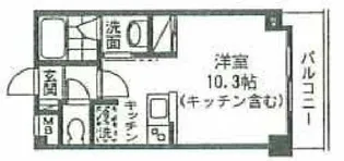 ラフィネ小竹向原【3階】の間取り