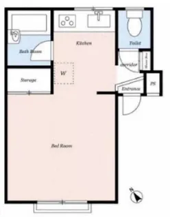セントラル西麻布【3階】の間取り