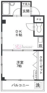 エトワール関【1階】の間取り