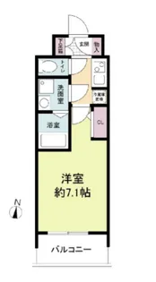 オーキッドレジデンス新大阪【5階】の間取り