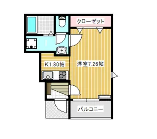 サザン・フォレスト【1階】の間取り