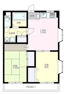 波多野ビル【2階】の間取り