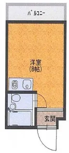 アドバンス錦織【3階】の間取り