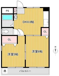 ハイムミレーニア【3階】の間取り