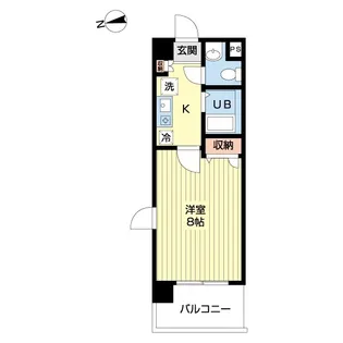 コンフォート湘南【2階】の間取り