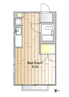 カーサ中町【2階】の間取り