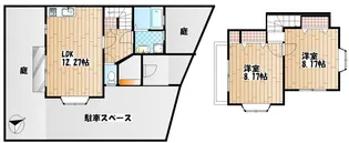 サンヴィレッジ関原Aの間取り
