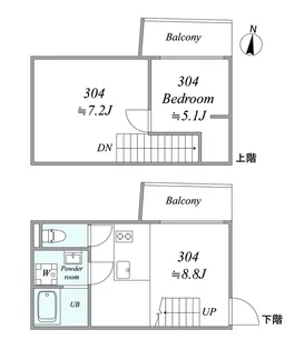 trias144【3階】の間取り