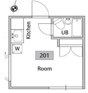 スクエア南長崎【2階】の間取り