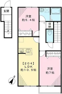 アシステンツァ駒沢公園の間取り