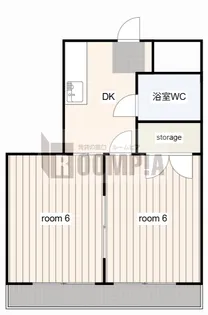 コーポ山田2【2階】の間取り