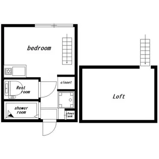 ウェルストン弥生町【2階】の間取り