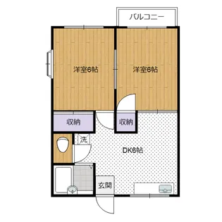 グランデュール鈴木A棟【2階】の間取り