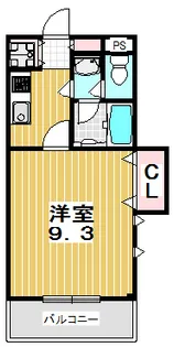 アウローラ弐番館【2階】の間取り