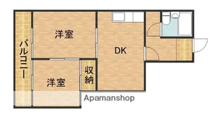 プラタナス30【3階】の間取り