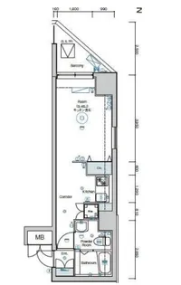 グランヴァン亀戸Re【3階】の間取り