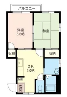 フレグランス泉C【1階】の間取り