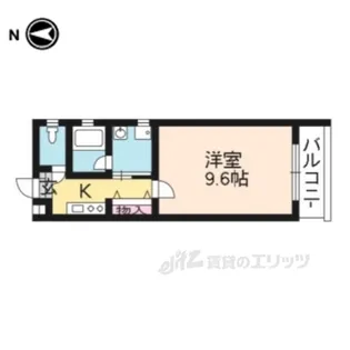 プリマード松伊【4階】の間取り