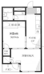 グリーンハイツ本郷【1階】の間取り