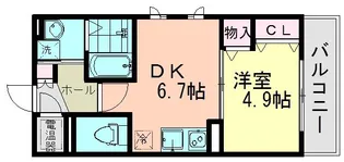シャーメゾン天沼【1階】の間取り