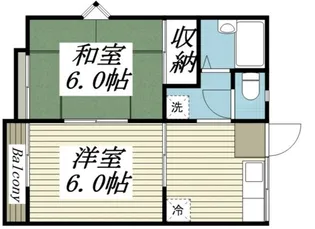 ドエル泉【2階】の間取り