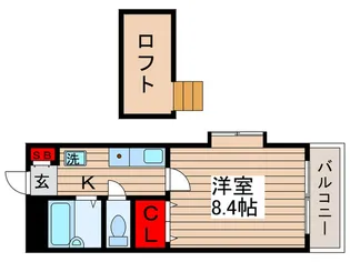 センチュリービル【4階】の間取り