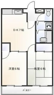 アーバン高野台【2階】の間取り