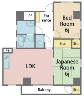 佐古クレストビル【5階】の間取り