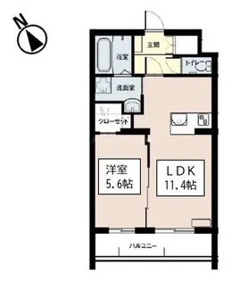 クレール結 葵西5丁目【2階】の間取り