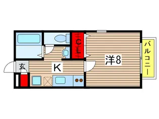 エスパシオD【1階】の間取り