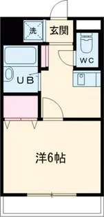 コートハウスJ A棟【2階】の間取り