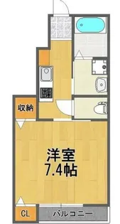 フラットテラス【1階】の間取り